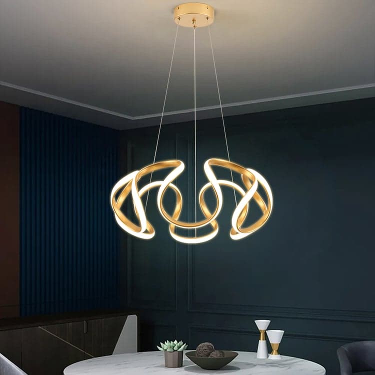 Geometric LED Chandelier
