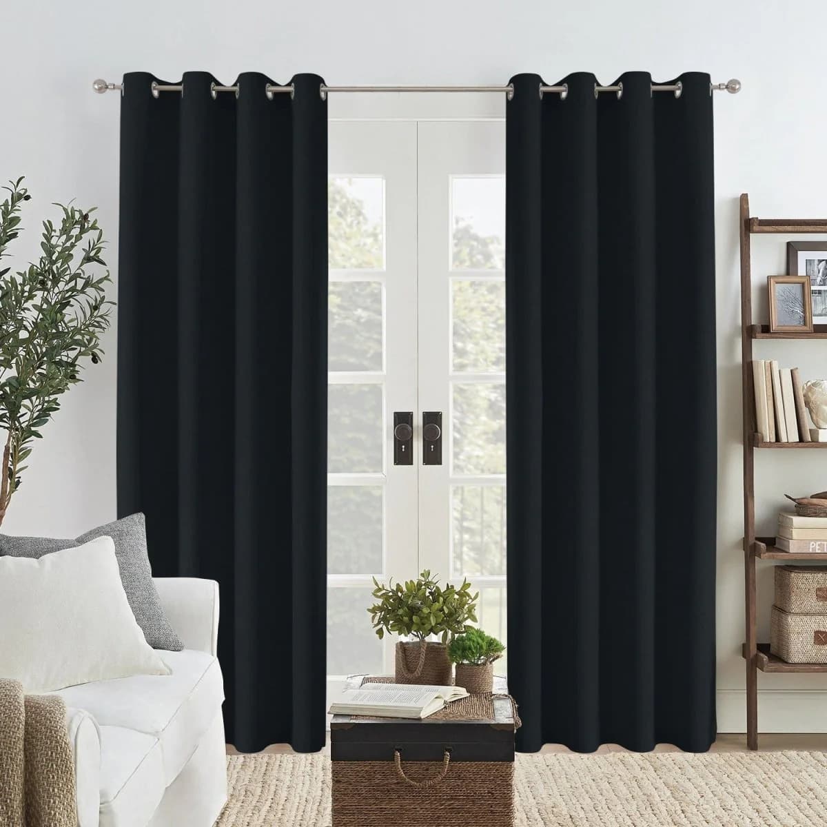 Linen Blackout Curtains