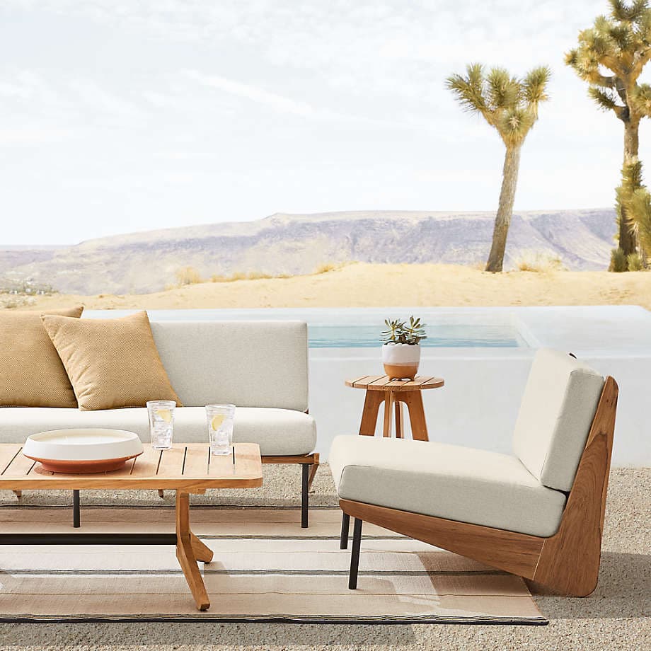 Teak Wood Lounge Chair
