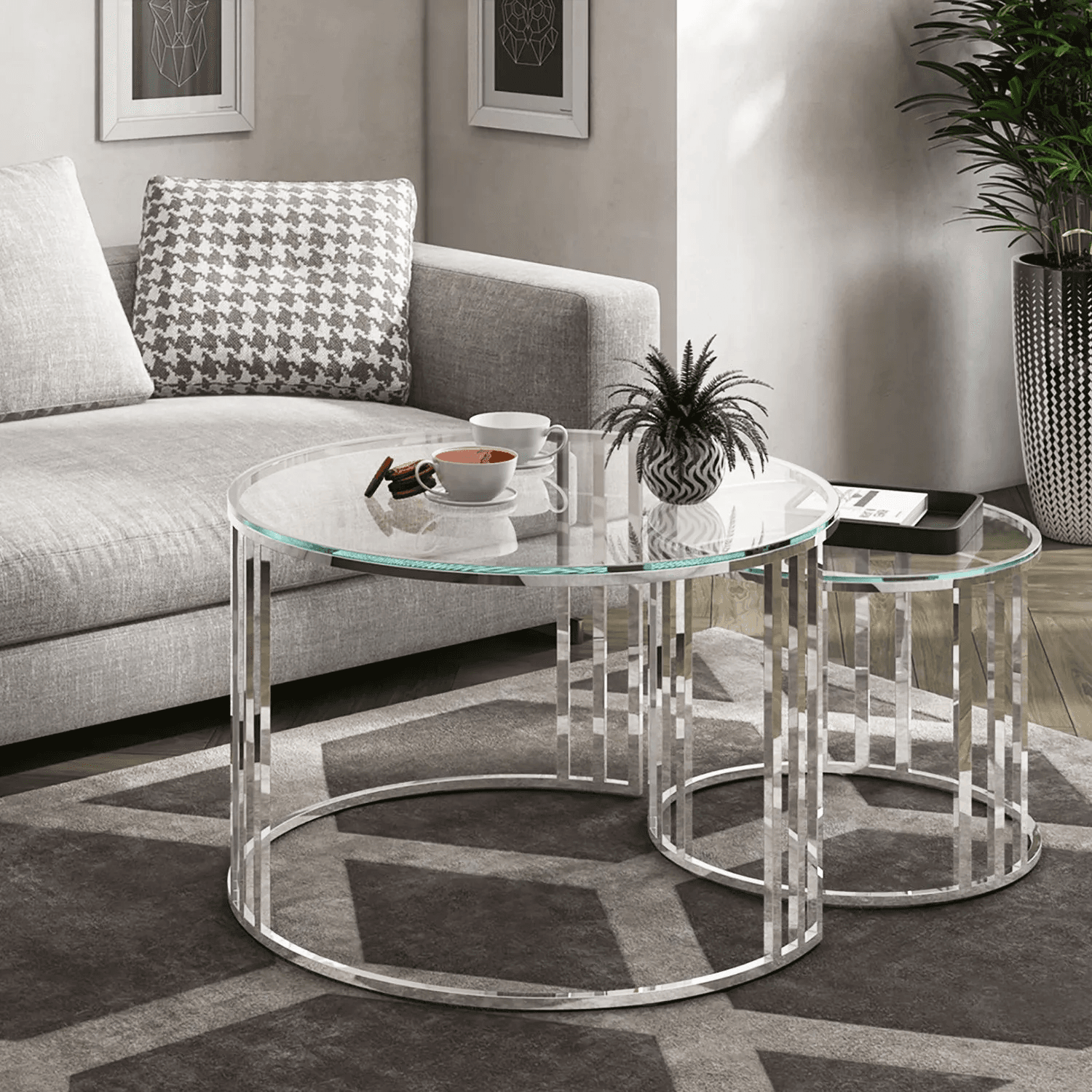 Tempered Glass Coffee Table